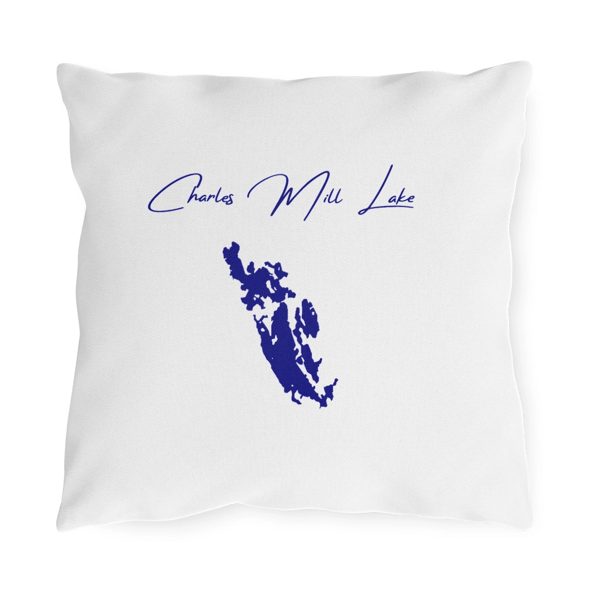 Ohio  Charles  Mill  Lake  Outdoor  Pillow  front  position  view  from  front  16  x  16.webp