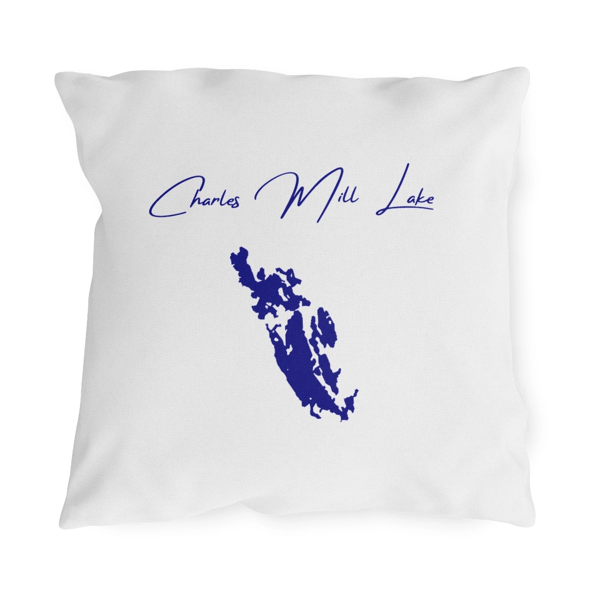 Ohio  Charles  Mill  Lake  Outdoor  Pillow  front  position  view  from  front  18  x  18.webp