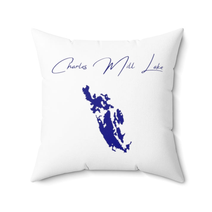 Ohio  Charles  Mill  Lake  Pillow  front  position  view  from  back  20  x  20.webp