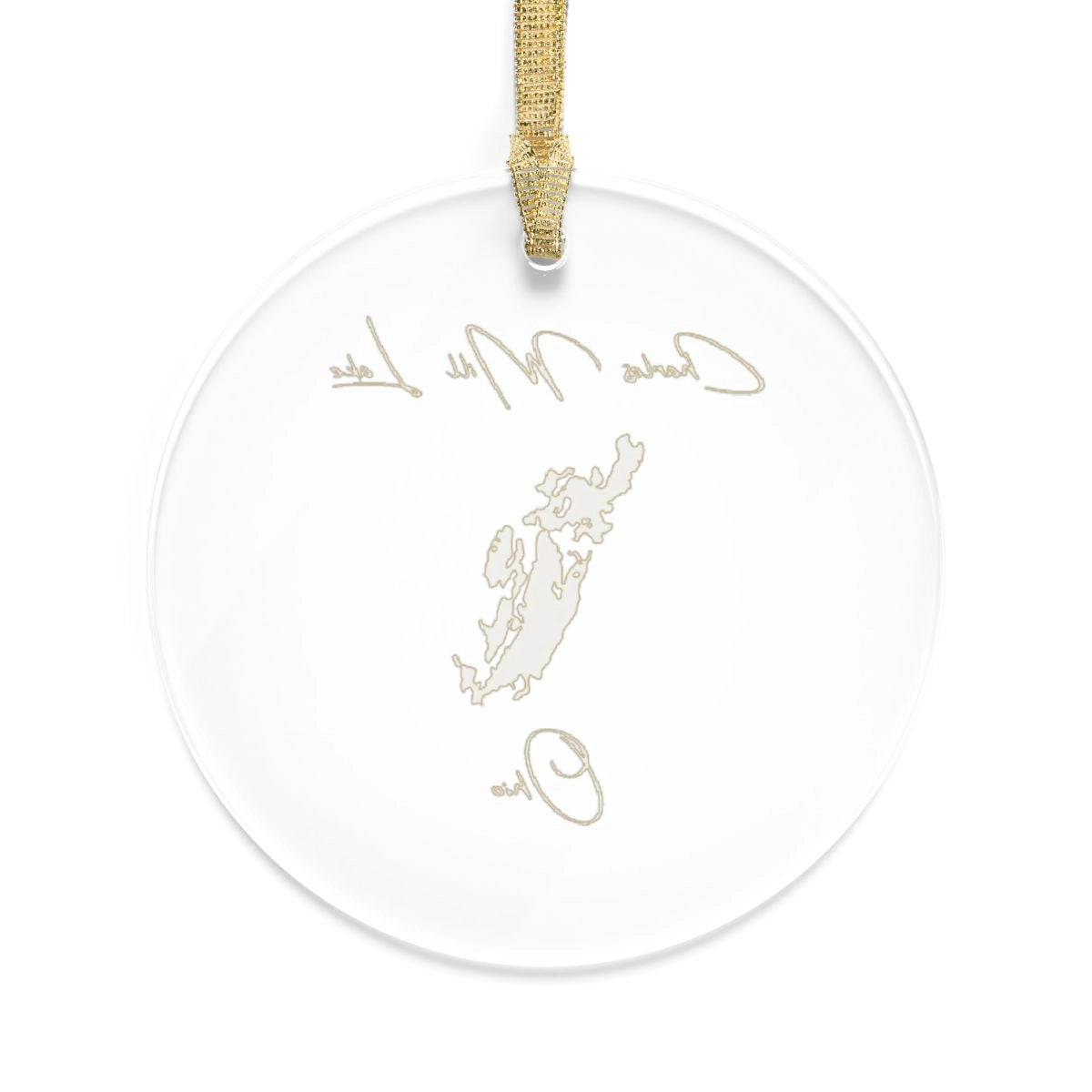 Ohio  Charles  Mill  Lake  Tree  Ornament  other  position  view  from  back  round.webp