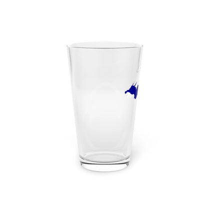 Ohio  Cowan  Lake  16oz  Pint  Glass  front  position  view  from  left  16oz.webp