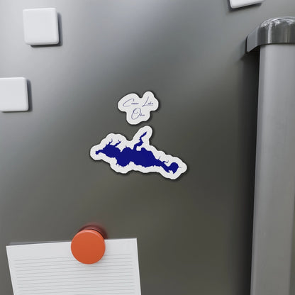 Ohio  Cowan  Lake  Die  Cut  Magnet  front  position  view  from  context-1  4  x  4.webp