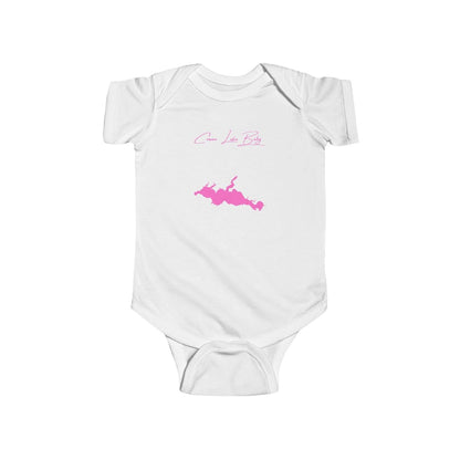 Ohio  Cowan  Lake  Onesie  front  position  view  from  front  white.webp