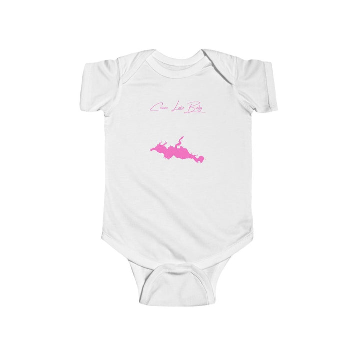 Ohio  Cowan  Lake  Onesie  front  position  view  from  front  white.webp