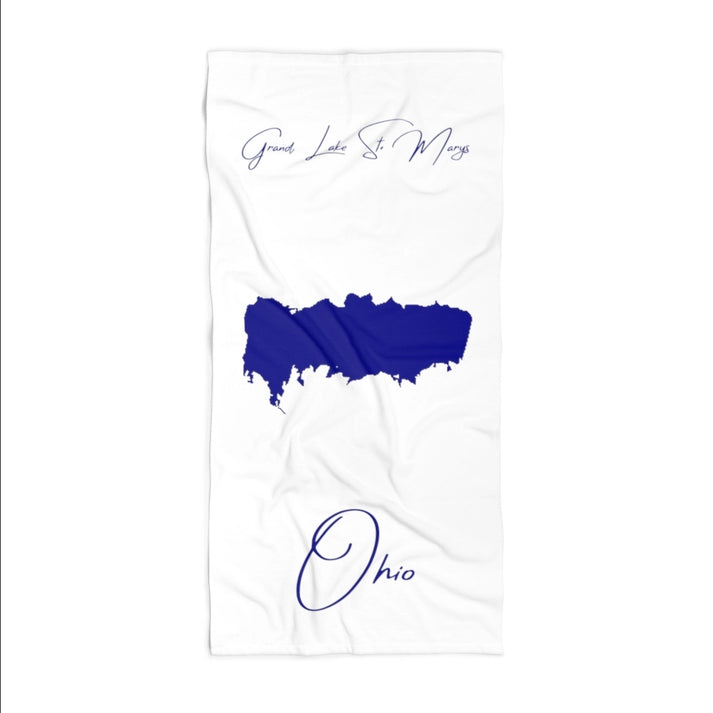 Ohio  Grand  Lake  St.  Marys  Beach  Towel  front  position  view  from  front  36  x  72.webp