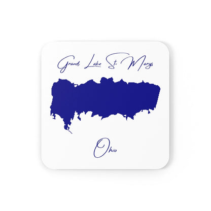 Ohio  Grand  Lake  St.  Marys  Coaster  Set  front  position  view  from  front  3.75  x  3.75.webp