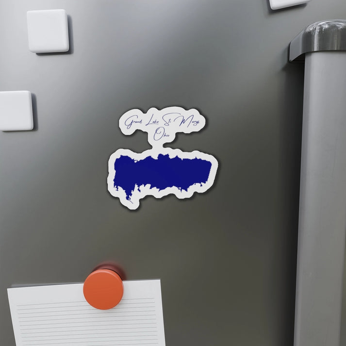 Ohio  Grand  Lake  St.  Marys  Die  Cut  Magnet  front  position  view  from  context-1  4  x  4.webp