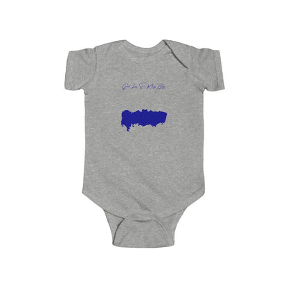 Ohio  Grand  Lake  St.  Marys  Onesie  front  position  view  from  front  heather.webp