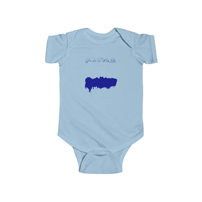 Ohio  Grand  Lake  St.  Marys  Onesie  front  position  view  from  front  light  blue.webp