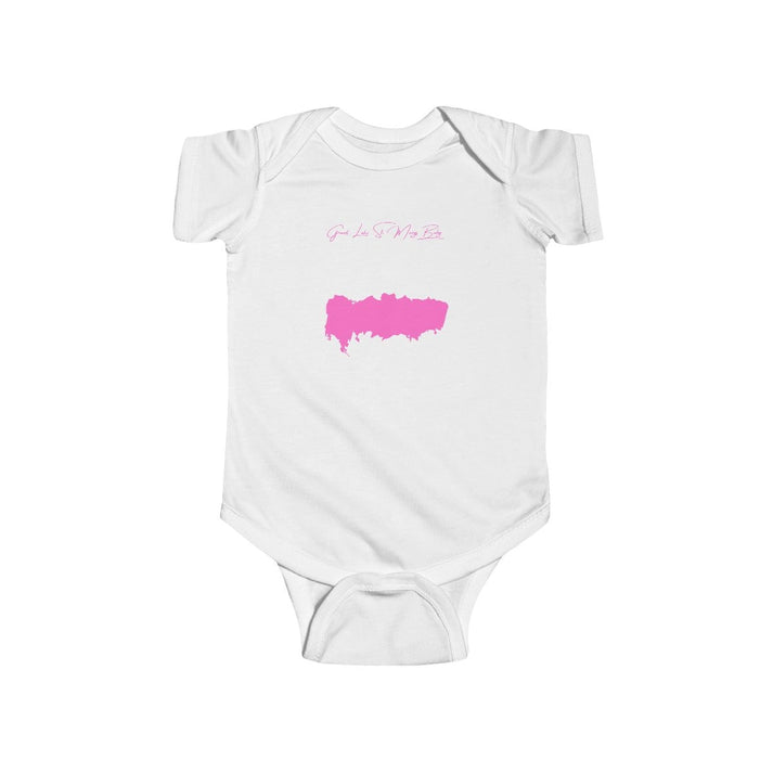Ohio  Grand  Lake  St.  Marys  Onesie  front  position  view  from  front  white.webp