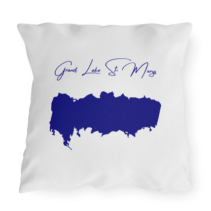 Ohio  Grand  Lake  St.  Marys  Outdoor  Pillow  front  position  view  from  front  20  x  20.webp