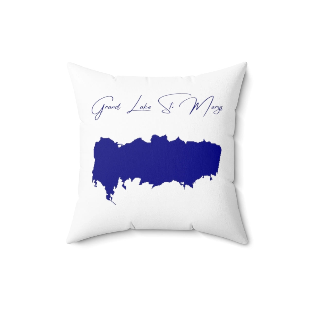 Ohio  Grand  Lake  St.  Marys  Pillow  front  position  view  from  front  16  x  16.webp