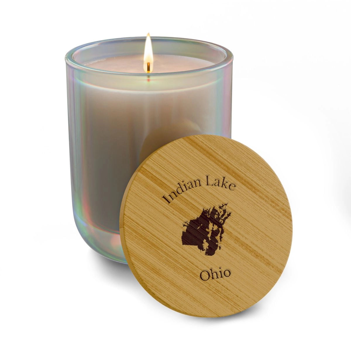 Ohio  Indian  Lake  Engraved  Candle  other  position  view  from  front  opal  iris.webp