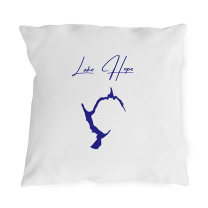 Ohio  Lake  Hope  Outdoor  Pillow  front  position  view  from  front  18  x  18.webp