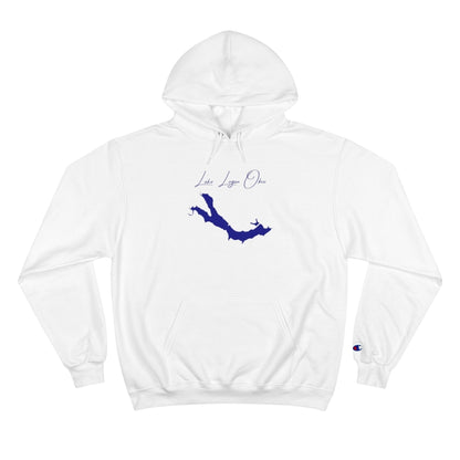 Ohio  Lake  Logan  Hoodie  front  position  view  from  front  white.webp