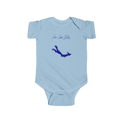 Ohio  Lake  Logan  Onesie  front  position  view  from  front  light  blue.webp