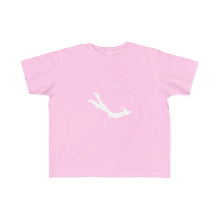 Ohio  Lake  Logan  Toddler  T-shirt  front  position  view  from  front  pink.webp