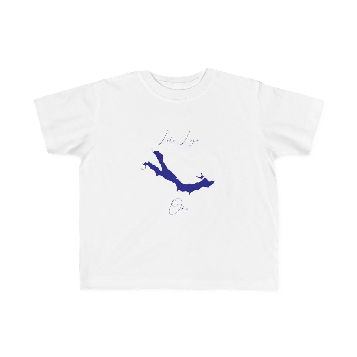 Ohio  Lake  Logan  Toddler  T-shirt  front  position  view  from  front  white.webp