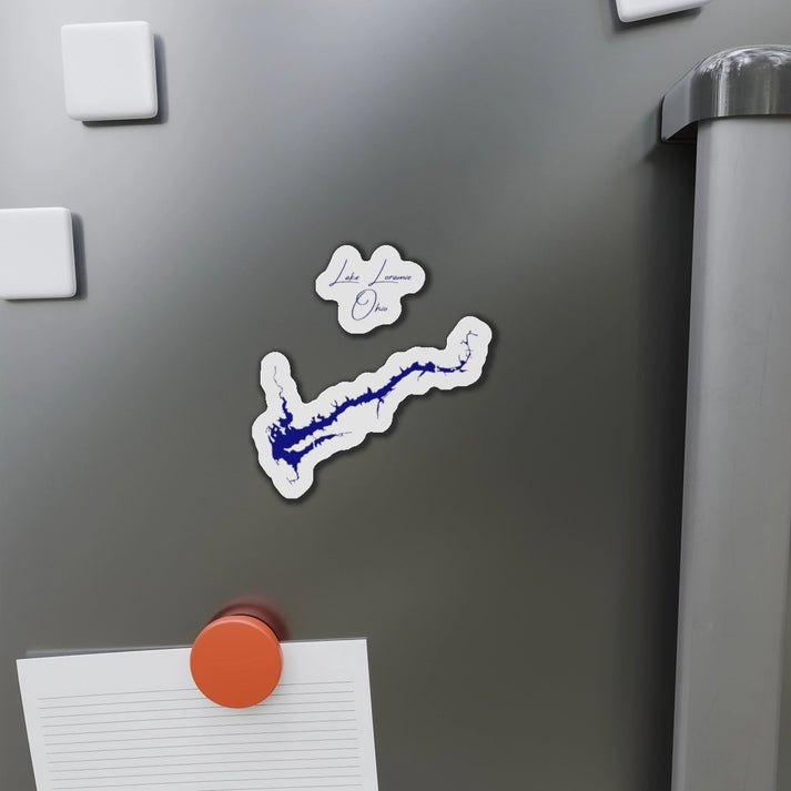 Ohio  Lake  Loramie  Die  Cut  Magnet  front  position  view  from  context-1  4  x  4.webp