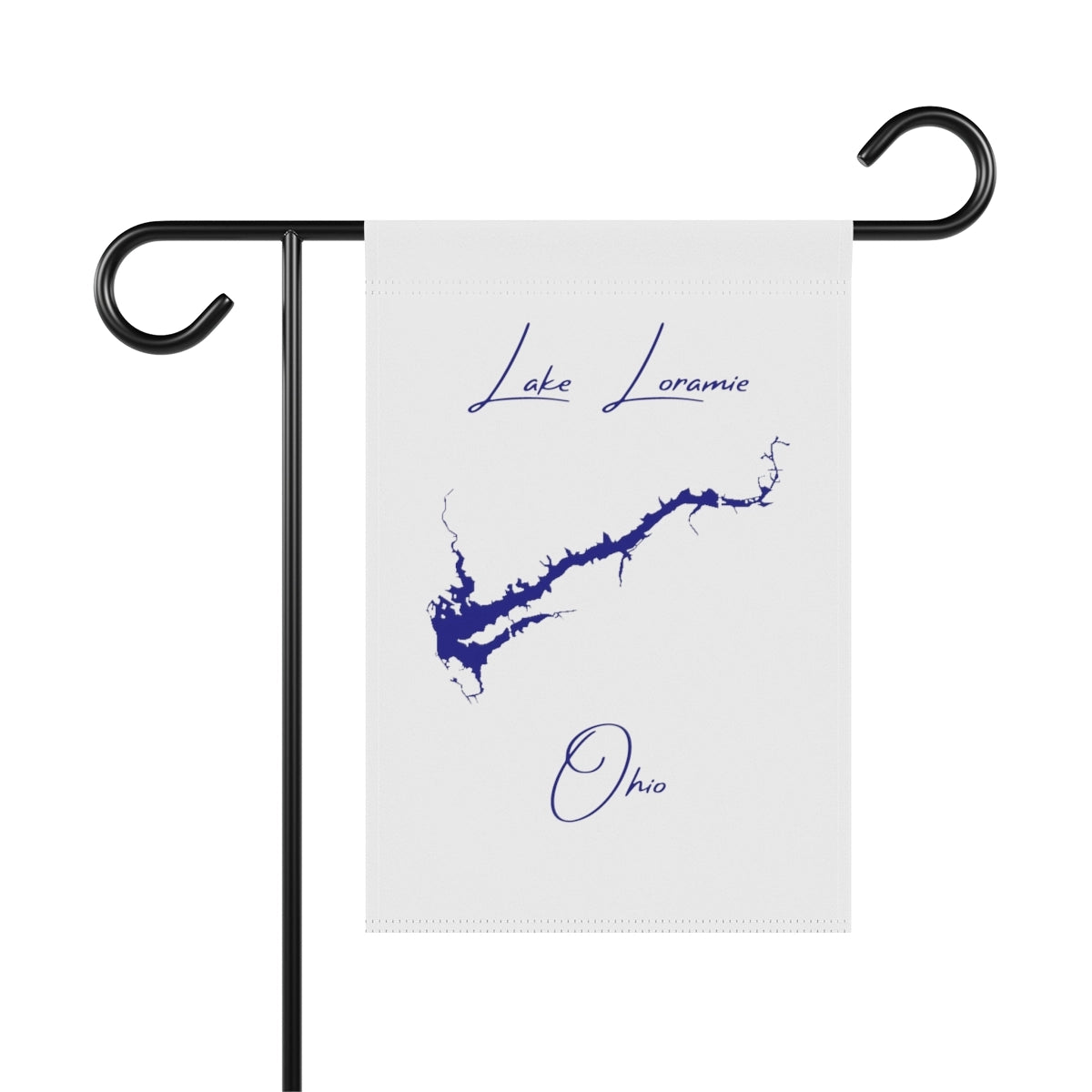 Ohio  Lake  Loramie  Garden  Banner  other  position  view  from  front  12''  x  18''.webp