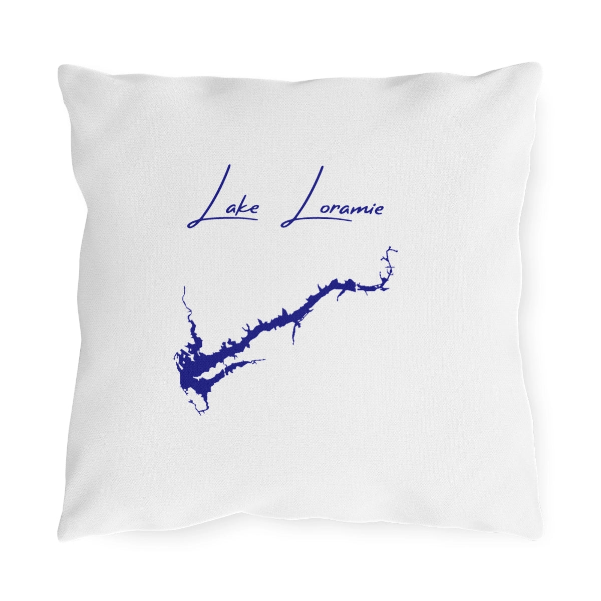 Ohio  Lake  Loramie  Outdoor  Pillow  front  position  view  from  front  16  x  16.webp