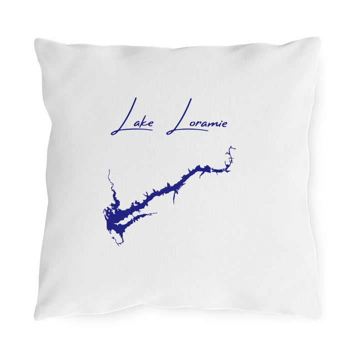 Ohio  Lake  Loramie  Outdoor  Pillow  front  position  view  from  front  16  x  16.webp