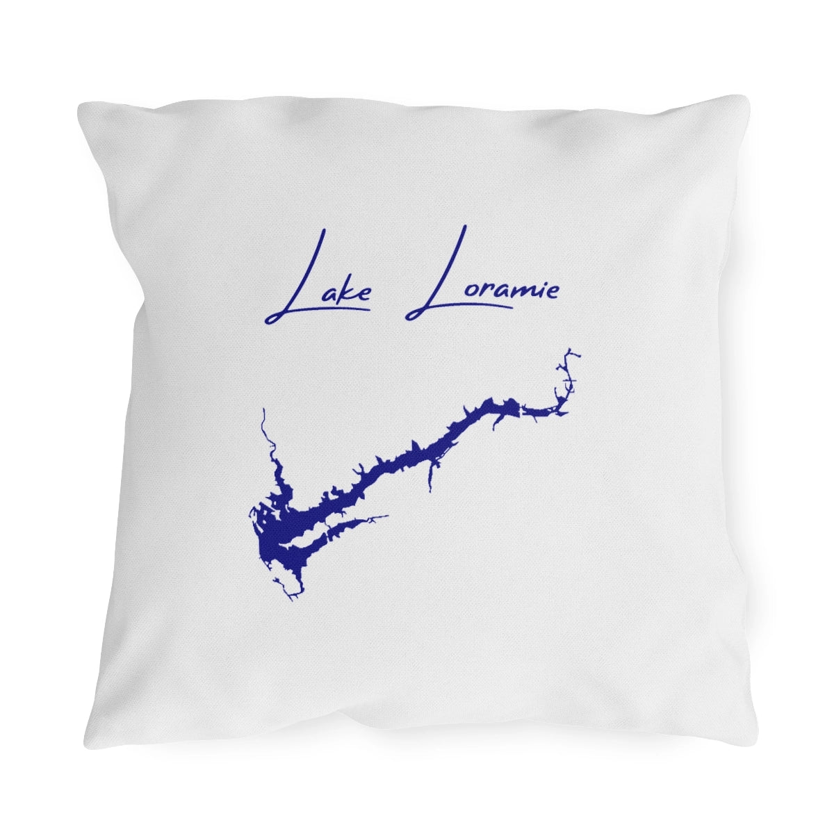 Ohio  Lake  Loramie  Outdoor  Pillow  front  position  view  from  front  18  x  18.webp