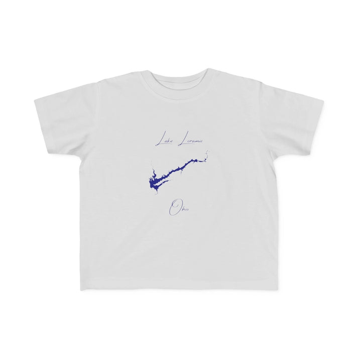 Ohio  Lake  Loramie  Toddler  T-shirt  front  position  view  from  front  silver.webp