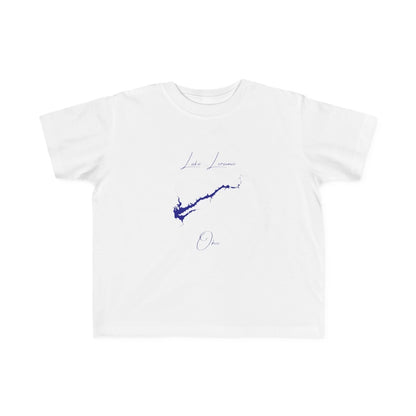 Ohio  Lake  Loramie  Toddler  T-shirt  front  position  view  from  front  white.webp