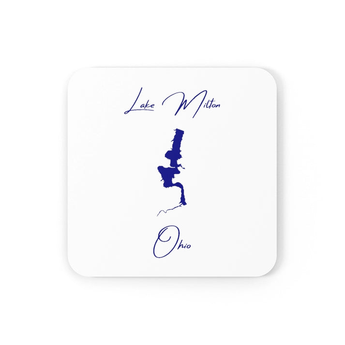 Ohio  Lake  Milton  Coaster  Set  front  position  view  from  front  3.75  x  3.75.webp