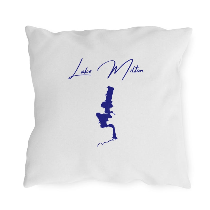 Ohio  Lake  Milton  Outdoor  Pillow  back  position  view  from  back  18  x  18.webp