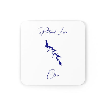 Ohio  Piedmont  Lake  Coaster  Set  front  position  view  from  front  3.75  x  3.75.webp