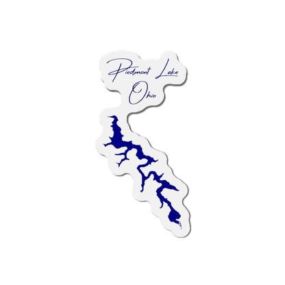 Ohio  Piedmont  Lake  Die  Cut  Magnet  front  position  view  from  front  4  x  4.webp