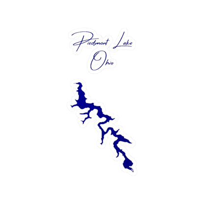 Ohio  Piedmont  Lake  Vinyl  Decal  other  position  view  from  front  4  x  6.webp