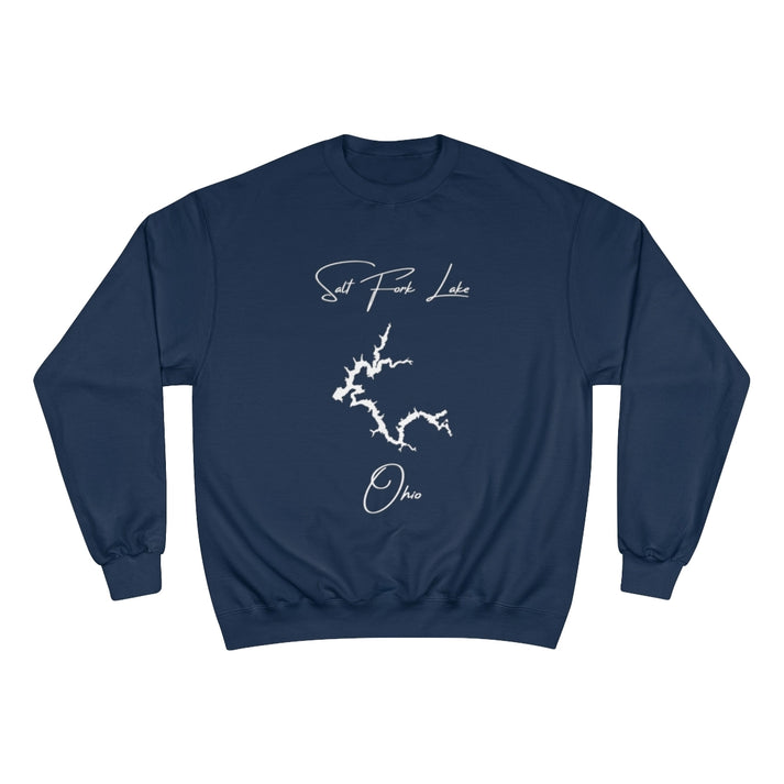 Ohio  Salt  Fork  Lake  Sweatshirt  front  position  view  from  front  navy.webp