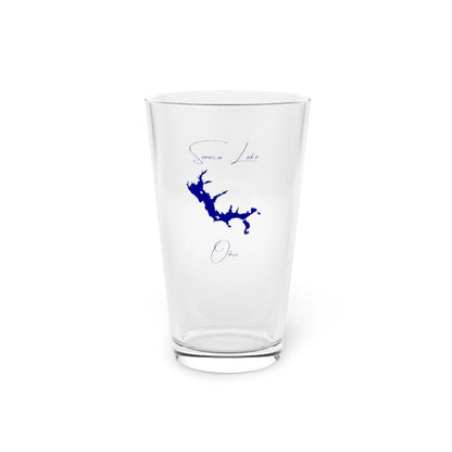 Ohio  Seneca  Lake  16oz  Pint  Glass  front  position  view  from  front  16oz.webp