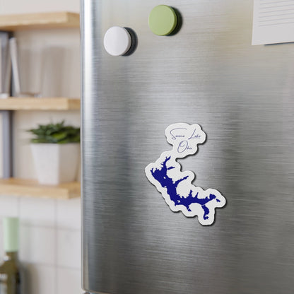 Ohio  Seneca  Lake  Die  Cut  Magnet  front  position  view  from  context-2  4  x  4.webp