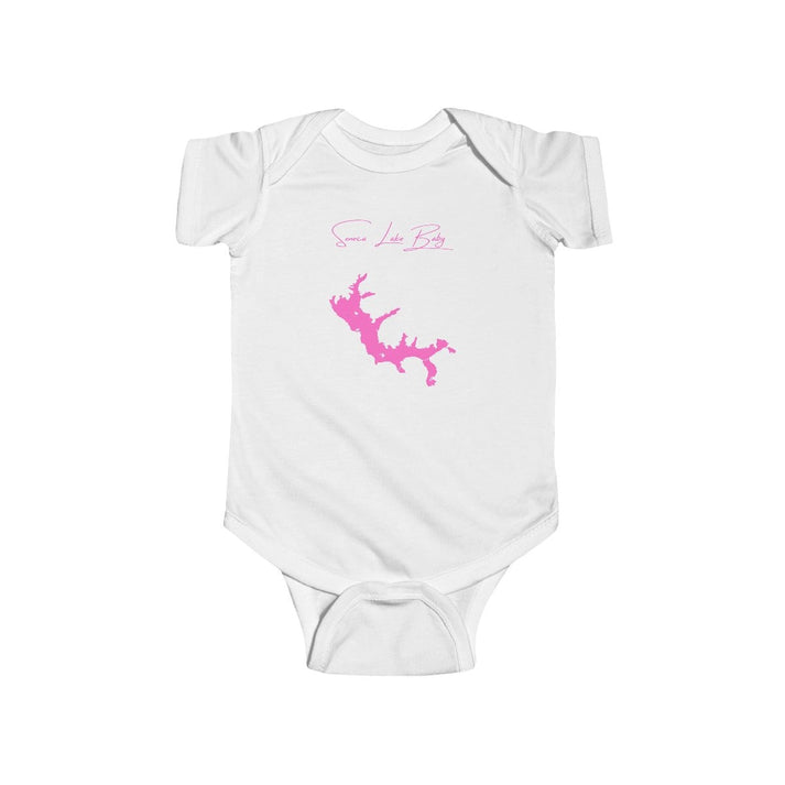 Ohio  Seneca  Lake  Onesie  front  position  view  from  front  white.webp