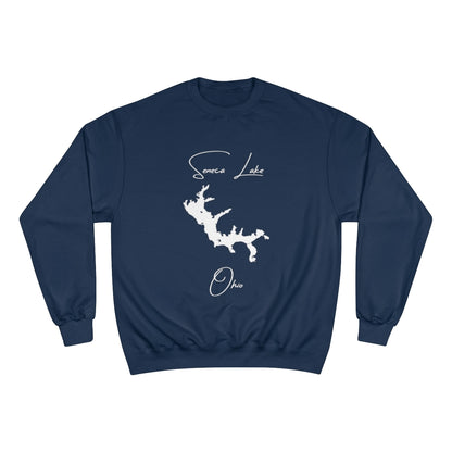 Ohio  Seneca  Lake  Sweatshirt  front  position  view  from  front  navy.webp