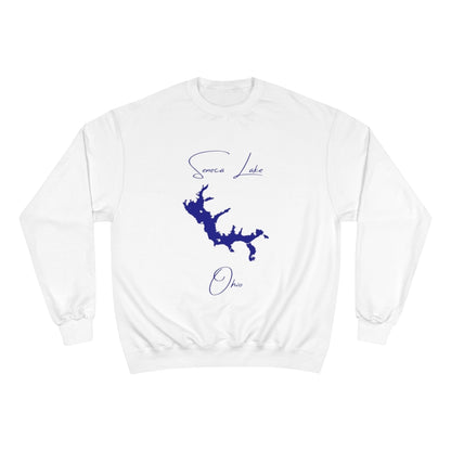 Ohio  Seneca  Lake  Sweatshirt  front  position  view  from  front  white.webp
