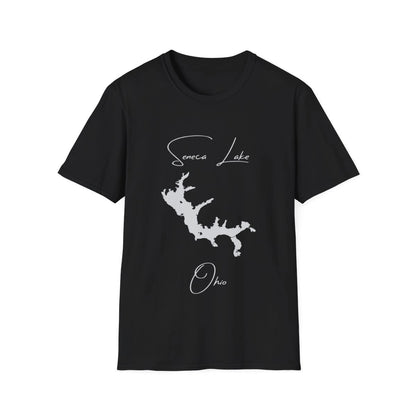 Ohio  Seneca  Lake  T-shirt  front  position  view  from  front  black.webp