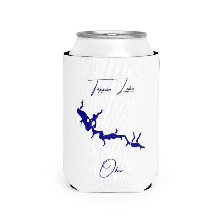 Ohio  Tappan  Lake  Can  Koozie  front  position  view  from  front-2  white.webp