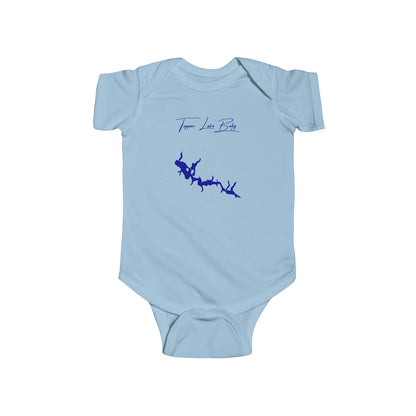 Ohio  Tappan  Lake  Onesie  front  position  view  from  front  light  blue.webp