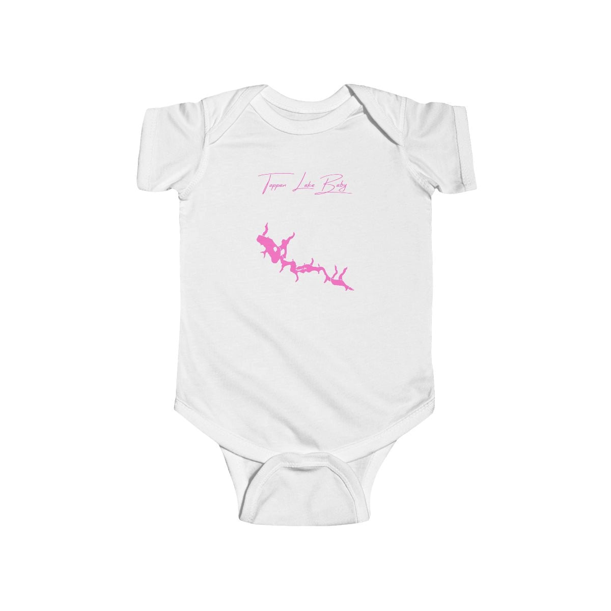 Ohio  Tappan  Lake  Onesie  front  position  view  from  front  white.webp
