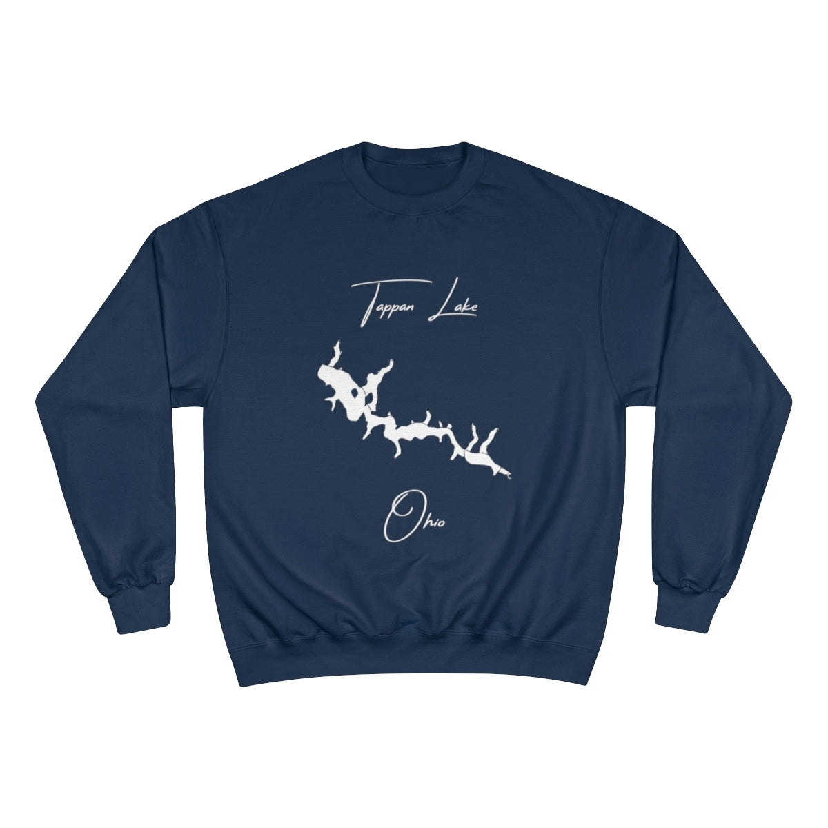 Ohio  Tappan  Lake  Sweatshirt  front  position  view  from  front  navy.webp