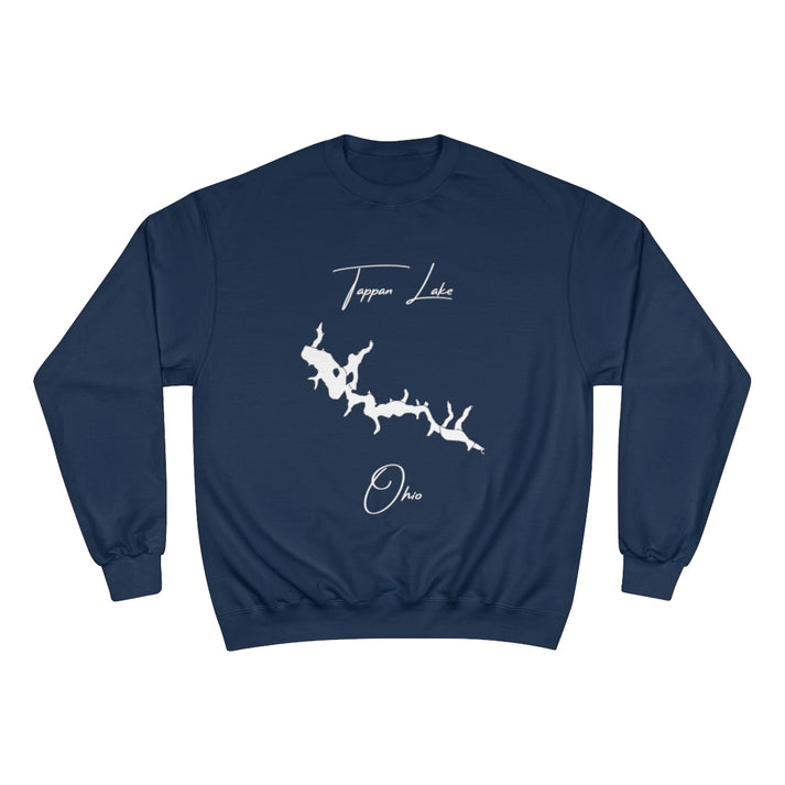 Ohio  Tappan  Lake  Sweatshirt  front  position  view  from  front  navy.webp