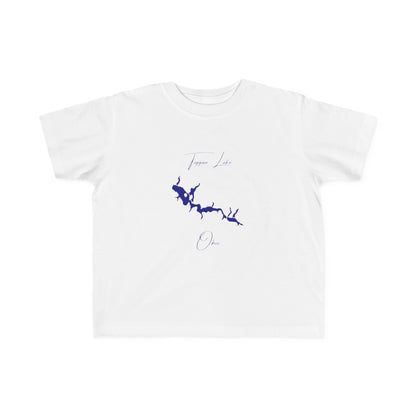 Ohio  Tappan  Lake  Toddler  T-shirt  front  position  view  from  front  white.webp