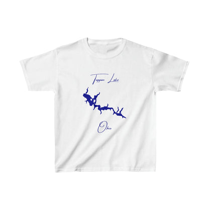 Ohio  Tappan  Lake  Youth  T-shirt  front  position  view  from  front  white.webp