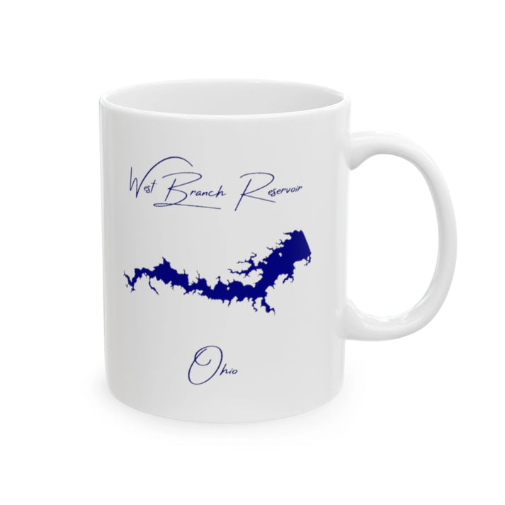 Ohio  West  Branch  Reservoir  Ceramic  Mug  other  position  view  from  right  11oz.webp