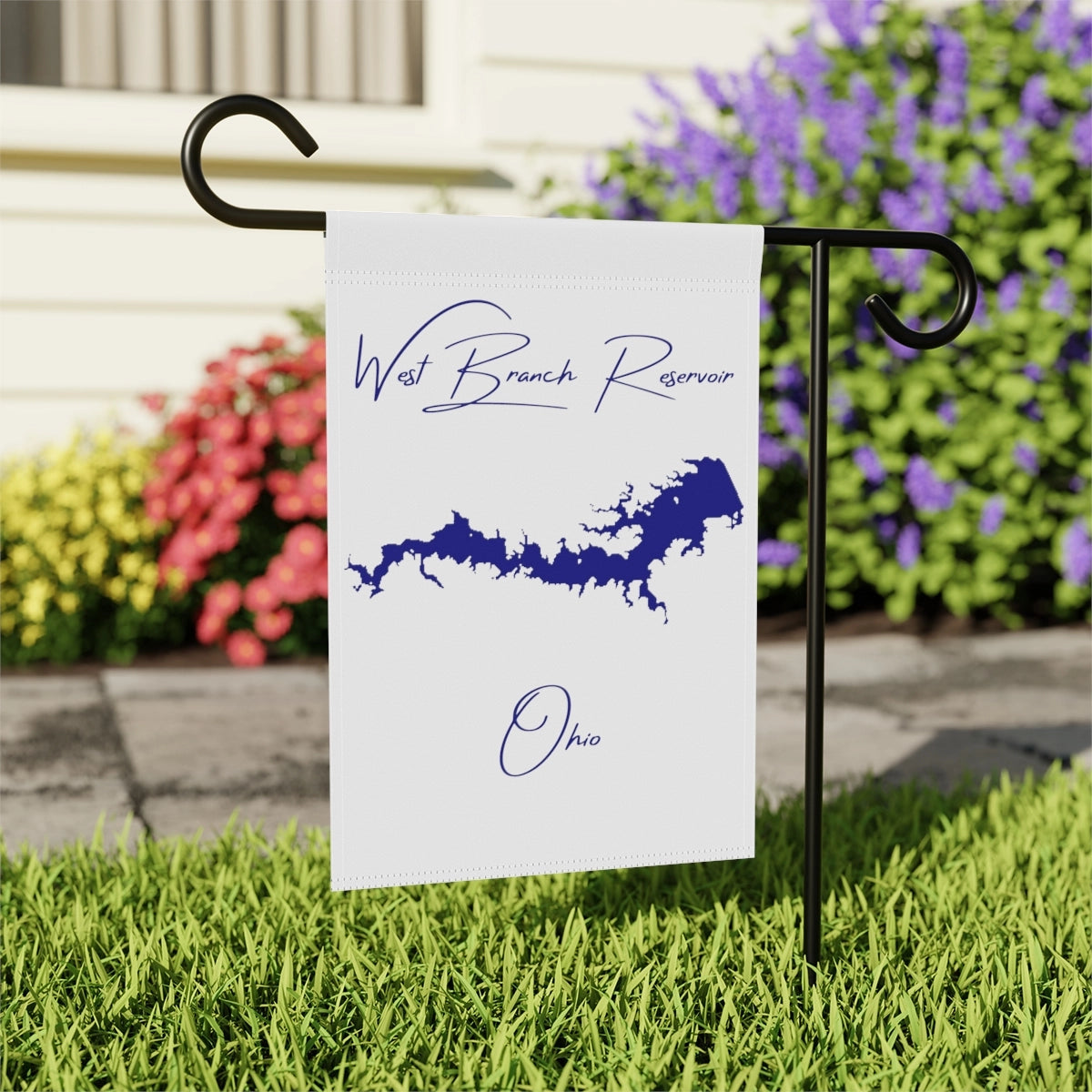 Ohio  West  Branch  Reservoir  Garden  Banner  other  position  view  from  context-2  12''  x  18''.webp